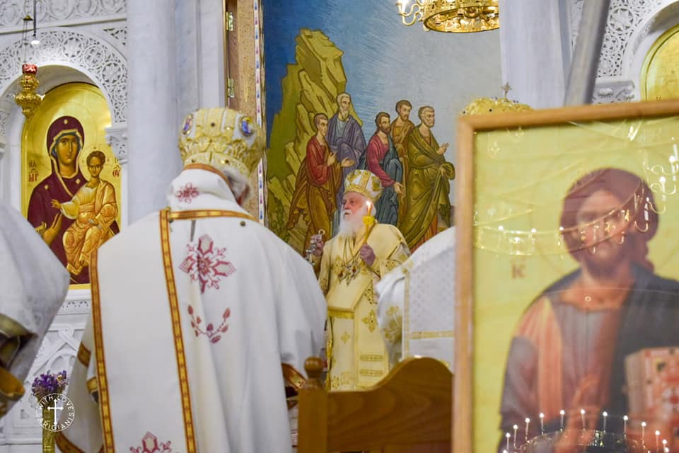 Όγδοη επέτειος Εγκαινίων του Καθεδρικού Ναού της Αναστάσεως στα Τίρανα
