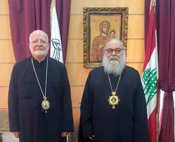 Patriarch of Antioch & All the East John X receives Sec-Gen of Middle East Council of Churches