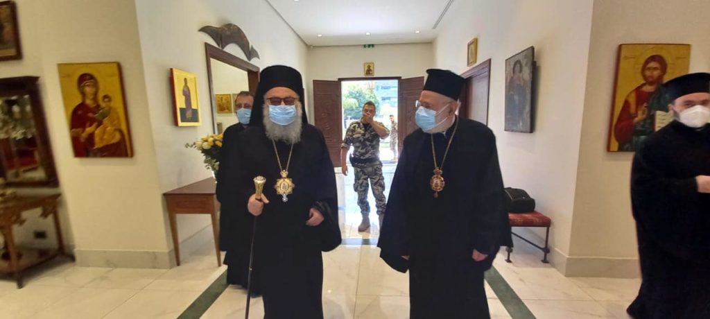 Στον Μητροπολίτη Βηρυτού ο Πατριάρχης Αντιοχείας