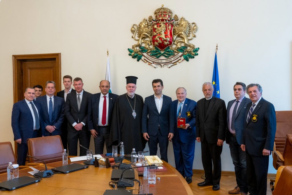 Στον Πρωθυπουργό της Βουλγαρίας αντιπροσωπεία του Τάγματος Αρχόντων “Άγιος Ανδρέας”