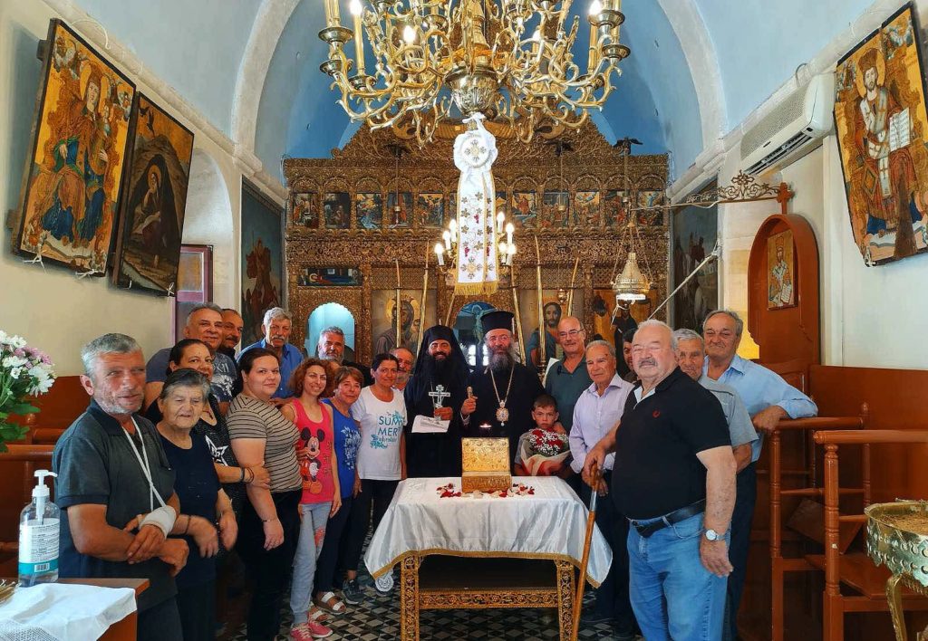 Στην Αρχαία Ελεύθερνα ο Μητροπολίτης Ρεθύμνης Πρόδρομος