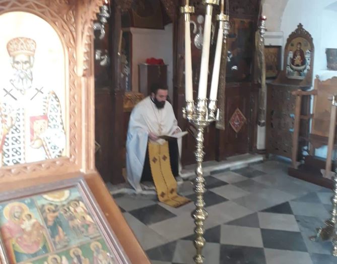 Εόρτασε η Ιερά Μονή της Αγίας Τριάδος στην Ύδρα