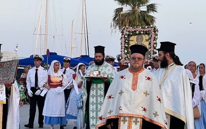 Feast day of Our Righteous Father Panagis Basias observed in Lixouri