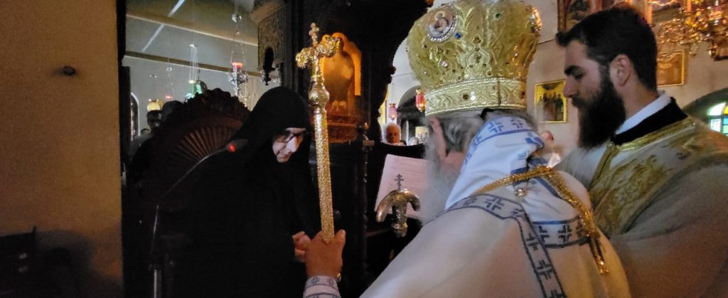 Ενθρόνιση Καθηγουμένης στην Ιερά Μονή Αγίων Πάντων Σπετσών