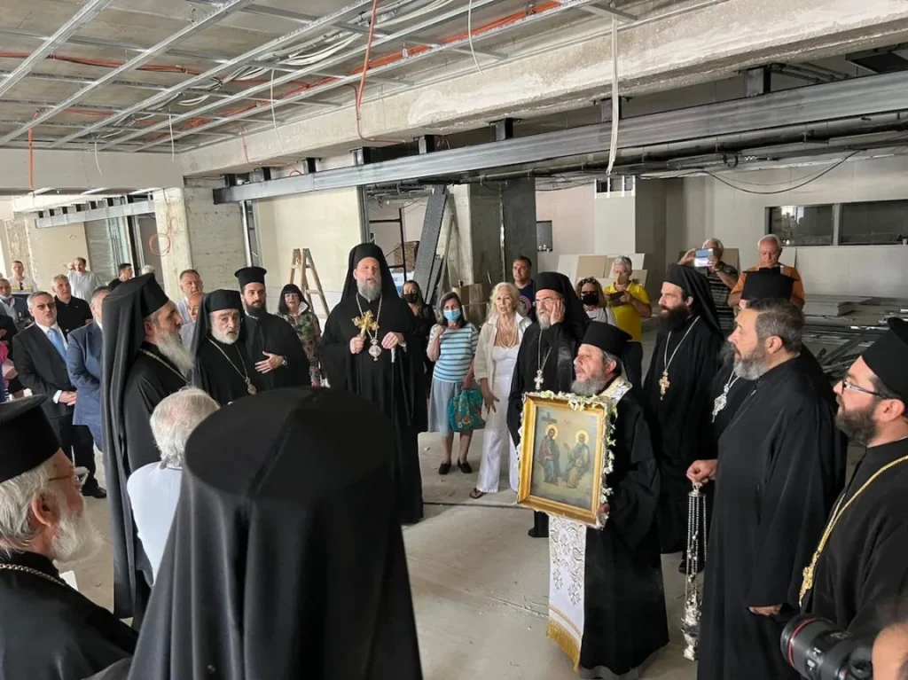 Η εικόνα της Αγίας Τριάδος για πρώτη φορά στο νέο γήπεδο της ΑΕΚ