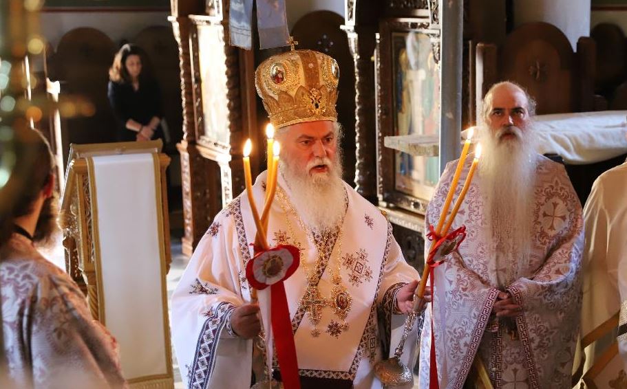 Τα Ονομαστήρια του Μητροπολίτη Καλαβρύτων Ιερωνύμου στην Αγία Λαύρα