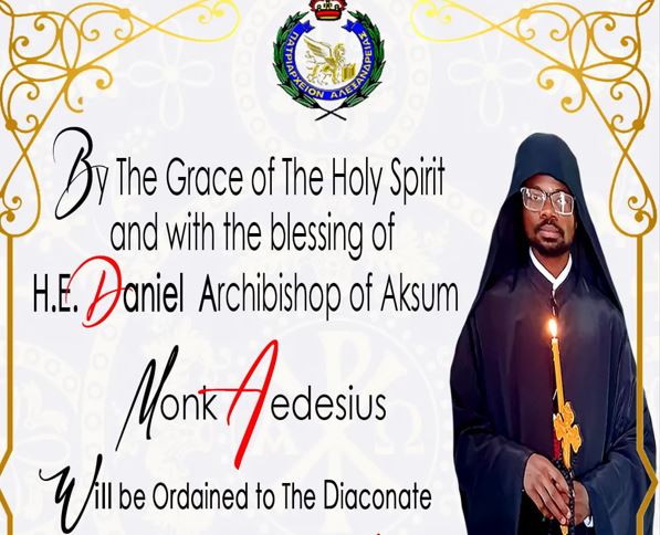 Χειροτονία διακόνου στην Αντίς Αμπέμπα αυτή την Κυριακή