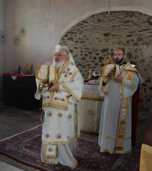 Ο Μητροπολίτης Διδυμοτείχου στον Ιερο Ναό Αγίας Κυριακής στον ομώνυμο οικισμό του τέως Δήμου Ορφέως