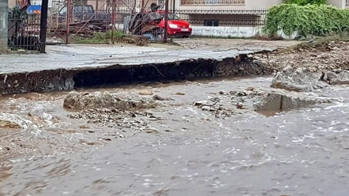 Θάσος: Σοβαρά προβλήματα στο νησί από την κακοκαιρία