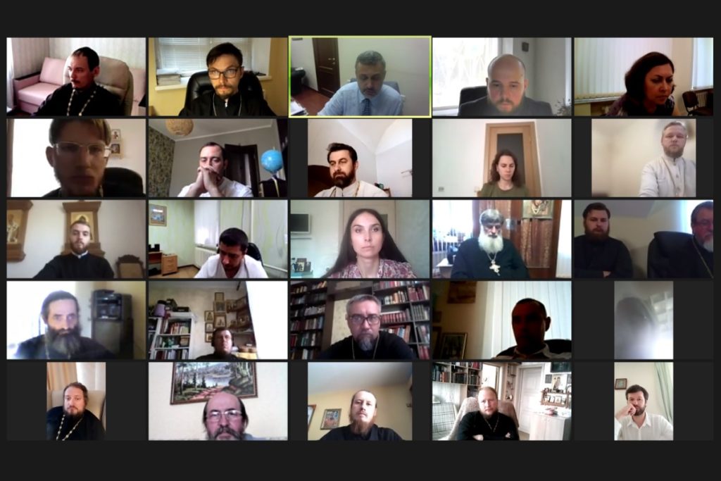 Состоялось очередное совещание председателя Синодального отдела по взаимоотношениям Церкви с обществом и СМИ с представителями епархий Центрального федерального округа