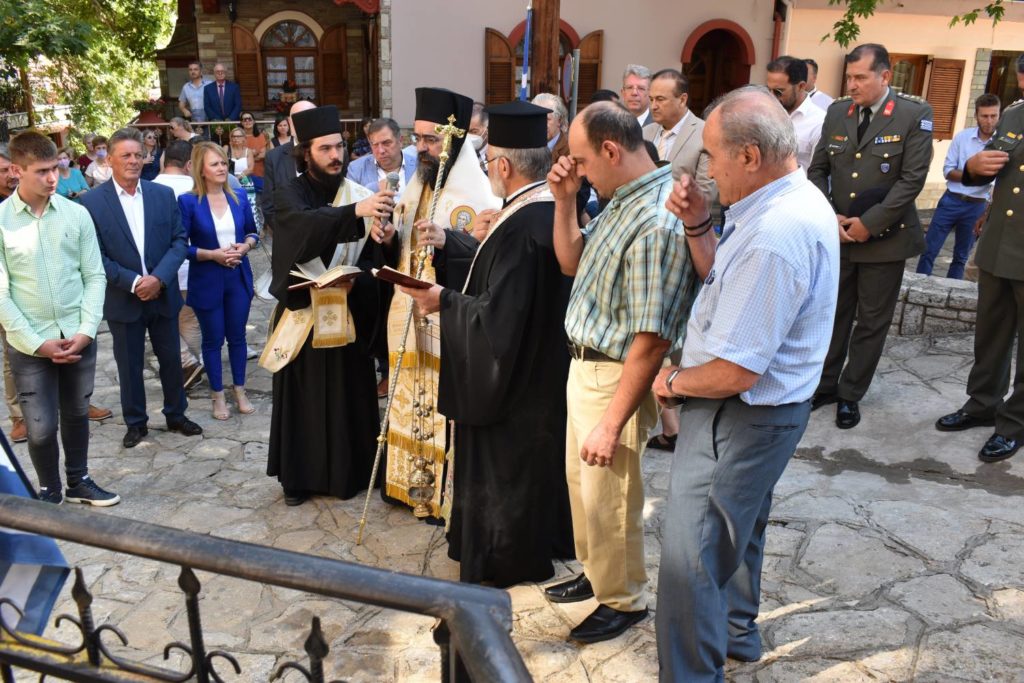 Ο Μητροπολίτης Καστορίας στις εκδηλώσεις του ολοκαυτώματος του Λεχόβου και στο χωριό της Αγίας Άννας