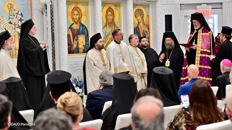 Great Vespers at St. Nicholas Greek Orthodox Church and National Shrine Ahead of Consecration