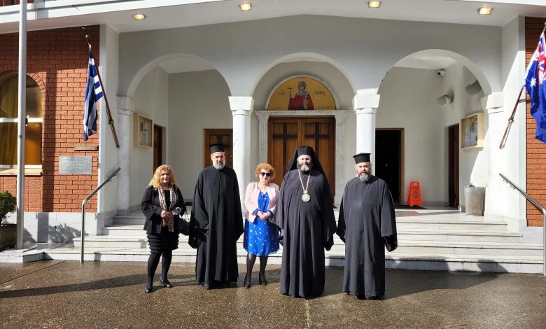 His Grace Bishop Bartholomew of Charioupolis at Feast day of St Euphemia, Bankstown