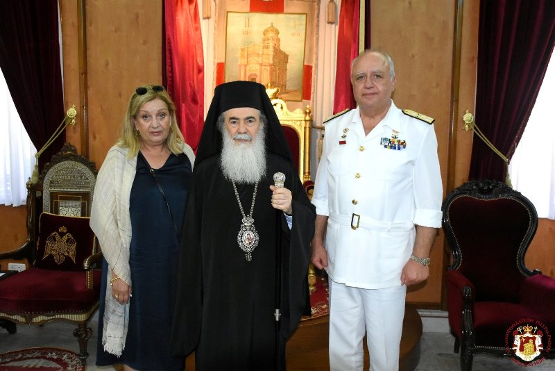 THE CHIEF OF THE NAVY OF GREECE VISITS THE PATRIARCHATE