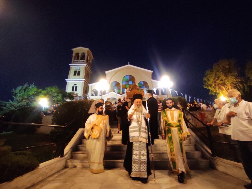 H Πανήγυρη της Αγίας Μεγαλομάρτυρος Μαρίνης στη Χαλκίδα