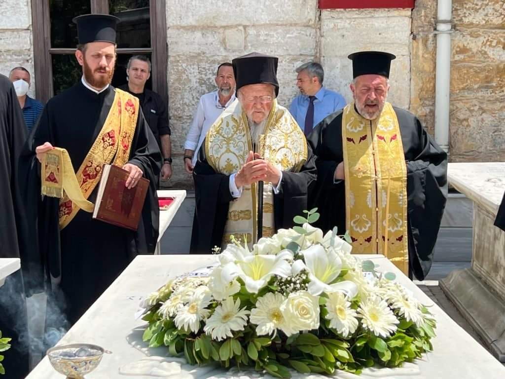 تريصاجيون ذكرى 50عام على رقاد البطريرك المسكوني أثيناغوراس الأول