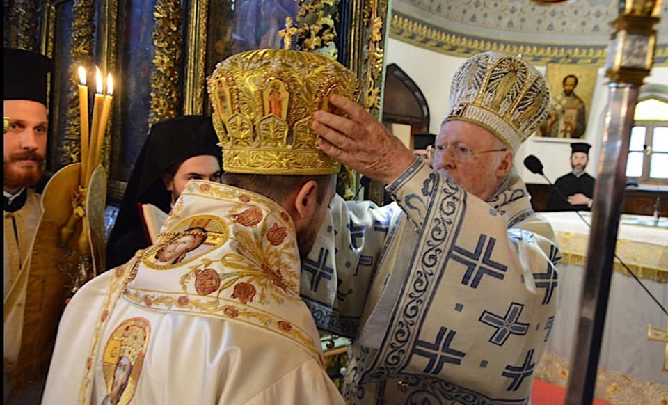 الرسامة الاسقفية للاسقف المنتخب بايبسيوس