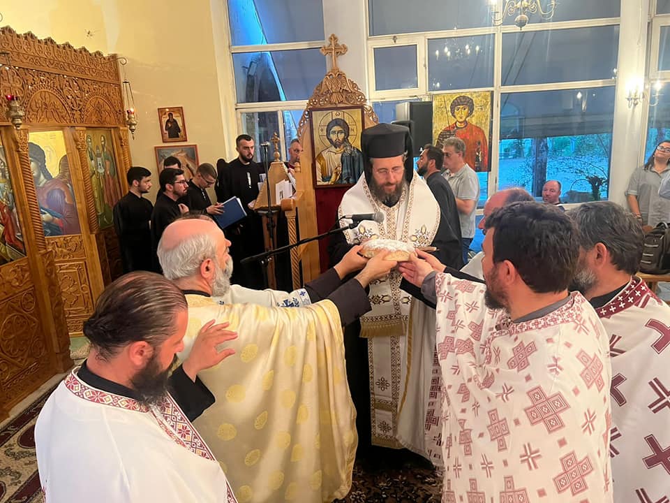 Panair Kremtues në festën e Shën Prokopit që Kisha e Shenjtë e feston në 8 Korrik në kishën e “Shën Prokopit” në Tiranë