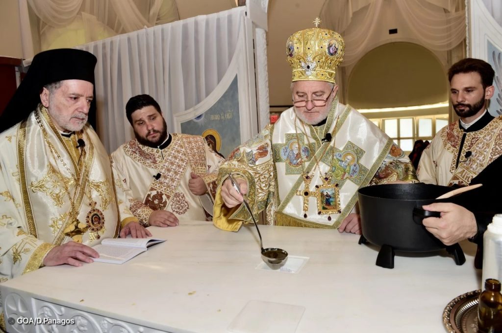 تكريس كنيسة القديس نيقولاس في مركز التجارة العالمي بنيويورك