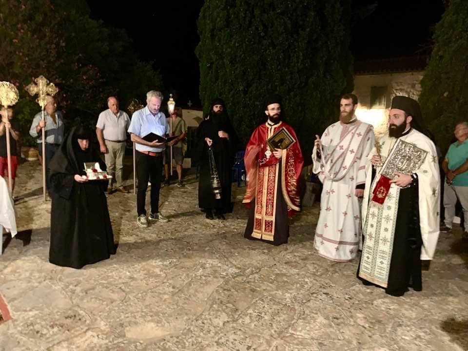 Πανηγύρισε η Ιερά Μονή Αγίας Ευπραξίας Ύδρας
