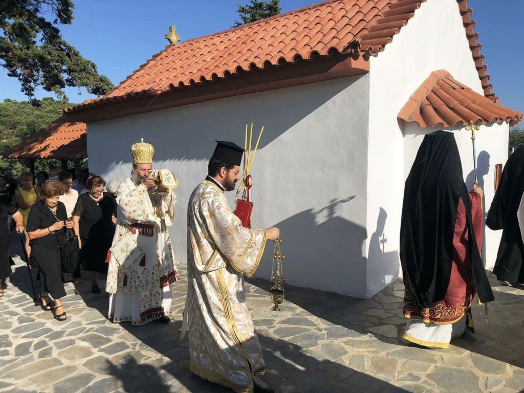 Τα εγκαίνια του Ι. Κοιμητηριακού Ναού Παμμεγίστων Ταξιαρχών Νέας Μαγνησίας