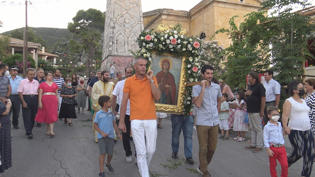 Τιμήθηκε η Αγία Μαρίνα στον Φαγιά Ζακύνθου