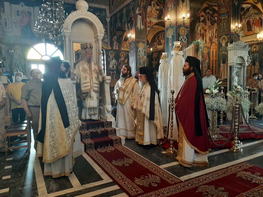 Η Εορτή της Αγίας Μεγαλομάρτυρος Μαρίνης στην Μητρόπολη Καρυστίας και Σκύρου