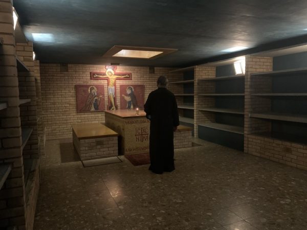 Archbishop of Great Britain Nikitas visits Monastery of St John the Baptist in Essex, on occasion of feast of St. Sophrony the Athonite