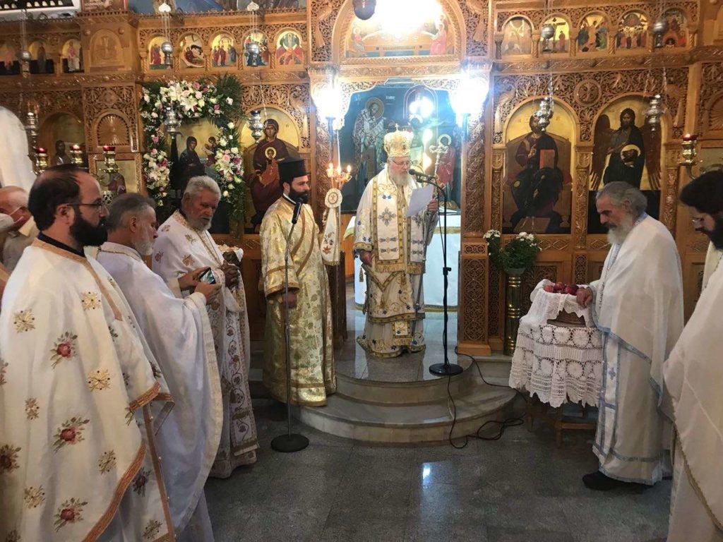 Εορτή της Οσίας Ειρήνης Χρυσοβαλάντου στην Πελεκαπίνα Χανίων