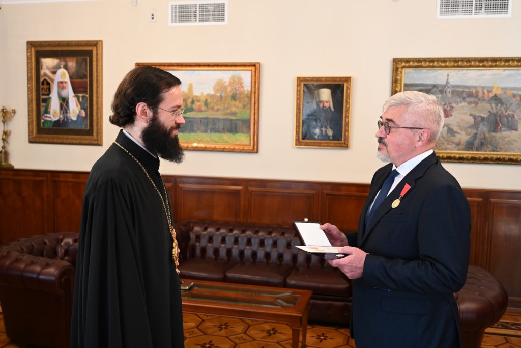 Патриаршая награда вручена российскому дипломату