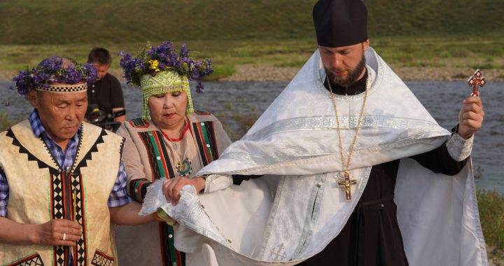 Впервые в новейшей истории Якутской епархии совершены богослужения в эвенском оленеводческом стане