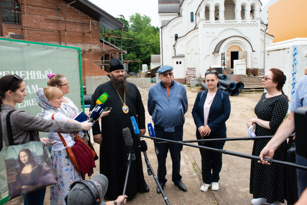 В СУББОТУ, 9 ИЮЛЯ, СОСТОЯЛСЯ ОБЪЕЗД ПРАВОСЛАВНЫХ ХРАМОВ СЕВЕРО-ЗАПАДНОГО ВИКАРИАТСТВА Г. МОСКВЫ