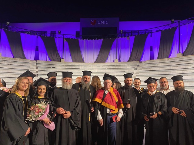 Αποφοιτήσεις στο Τμήμα Θεολογίας του Πανεπιστημίου Λευκωσίας