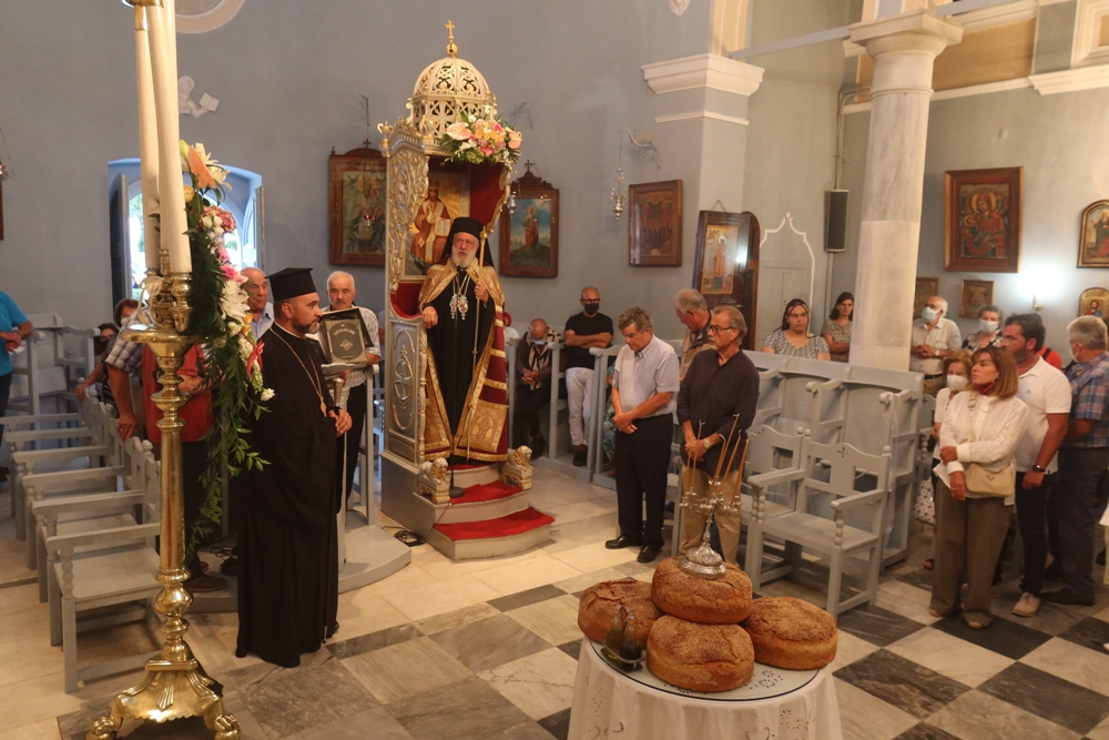 Πανηγύρισε ο ιστορικός Ναός Αγίας Παρασκευής στην Αληθινή της Σύρου