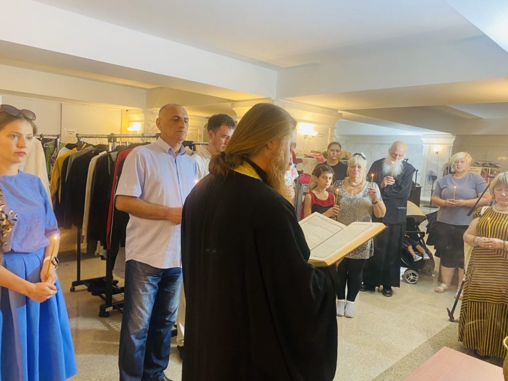 დახმარება უკრაინიდან ლტოლვილებს