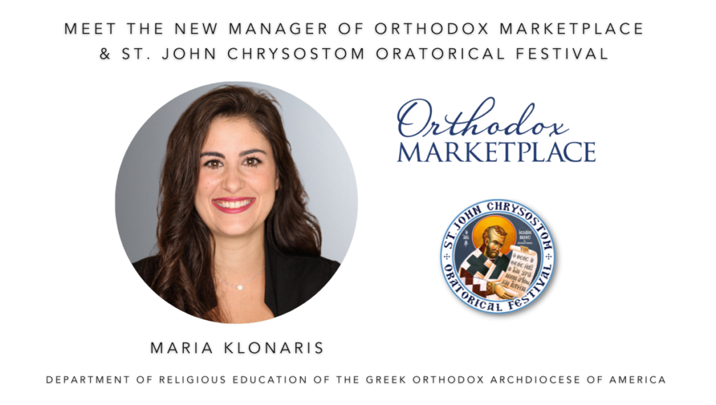 New Manager Announced for Orthodox Marketplace & St. John Chrysostom Oratorical Festival