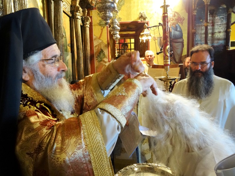 Κουρά μοναχής και μνήμη ανακομιδής λειψάνων της Γερόντισσας Γαβριηλίας στη Λέρο