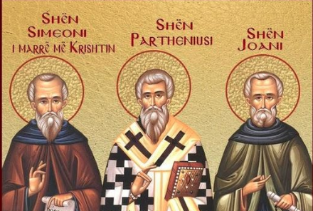 Oshënarët Joani, Simeoni i marrë më Krishtin. Prakseda, romake.
