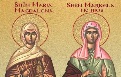 Maria Magdalena, miroprurëse. Dëshmore Markela në Hios