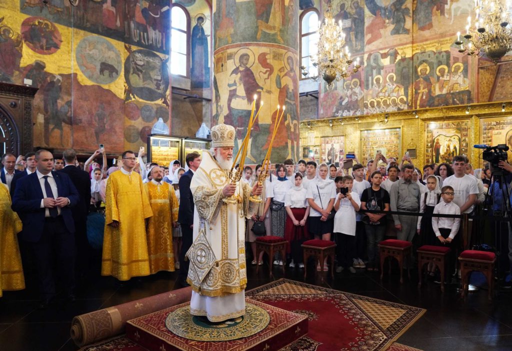 Η εορτή της Βαπτίσεως της Γης των Ρως στο Κρεμλίνο