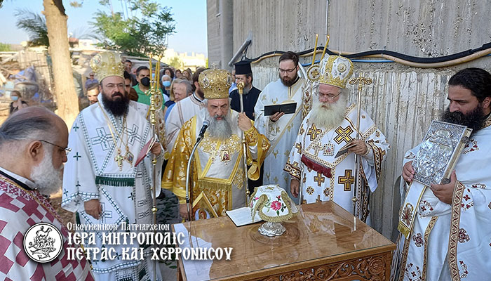 Εγκαίνια Ιερού Ναού Υπεραγίας Θεοτόκου «Το Άξιον Εστί» στο Κοκκίνη Χάνι