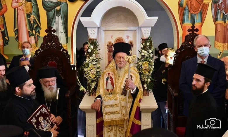 Ioannina, Greece: Opening of the Church of Saint Paisios the Athonite by the Ecumenical Patriarch