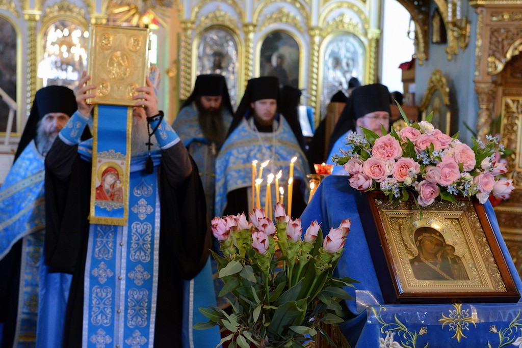 Πανηγυρικά τιμήθηκε η εύρεση της εικόνας της Παναγίας του Καζάν στη Μονή Ορεινής