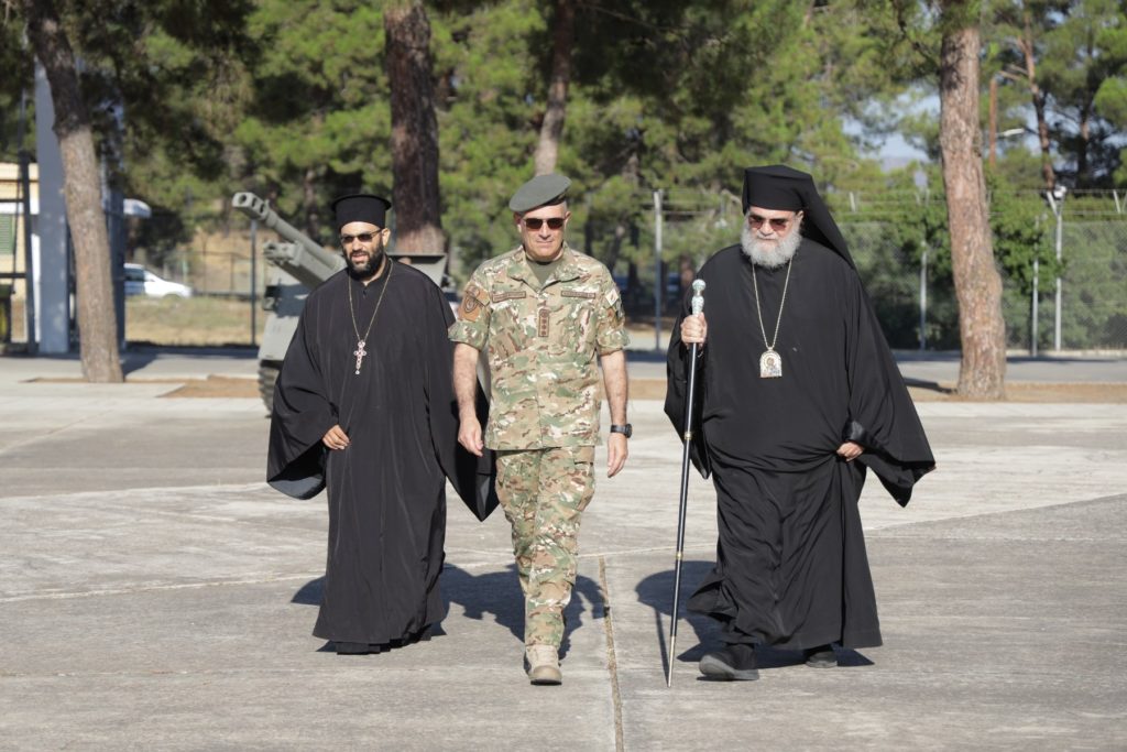 H εορτή του Οσίου Παϊσίου στο Σώμα των Διαβιβάσεων στον Μαθιάτη