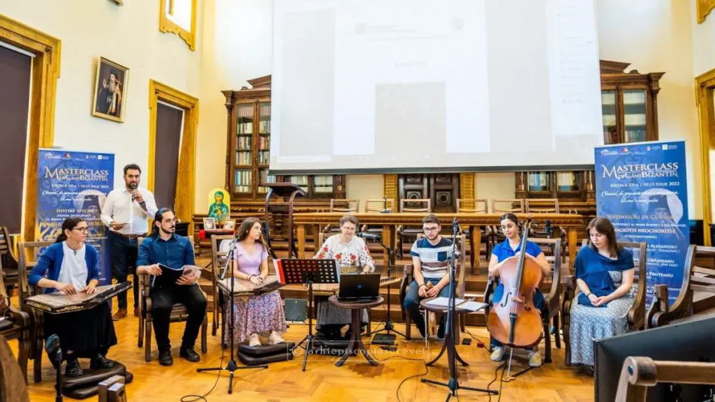 Ansamblul „Psaltira” din Tesalonic a deschis Masterclass-ul Internațional de Cânt Bizantin de la Iași