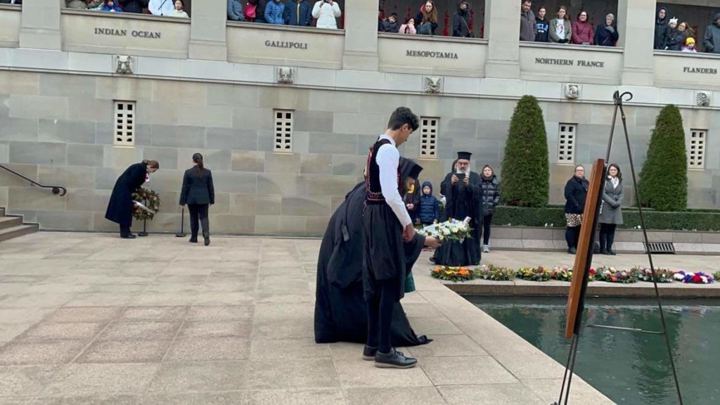 Canberra: Memorial service and laying of wreath in Canberra for Cypriot brethren