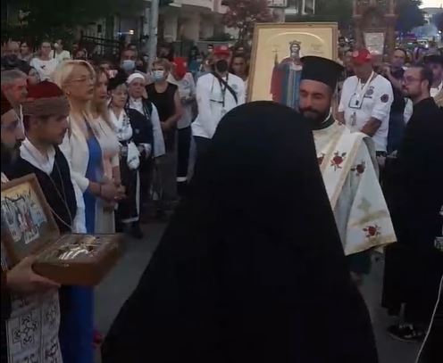 Γιόρτασε ο Ιερός Ναός Αγίας Κυριακής Χαριλάου Θεσσαλονίκης (βίντεο)