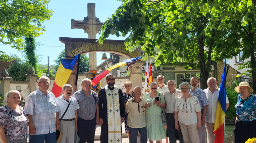 Românii din Orhei au comemorat victimele deportărilor staliniste