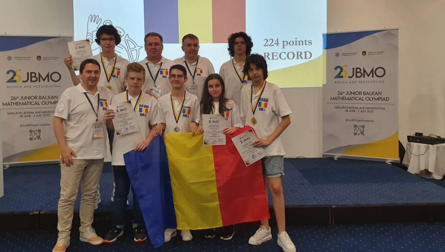 Elevii români au stabilit un record istoric la Olimpiada Balcanică de Matematică