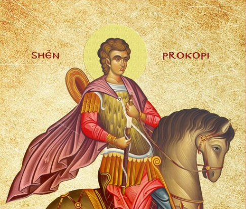 DËSHMOR I MADH PROKOPI, THEODHOSIA, E ËMA